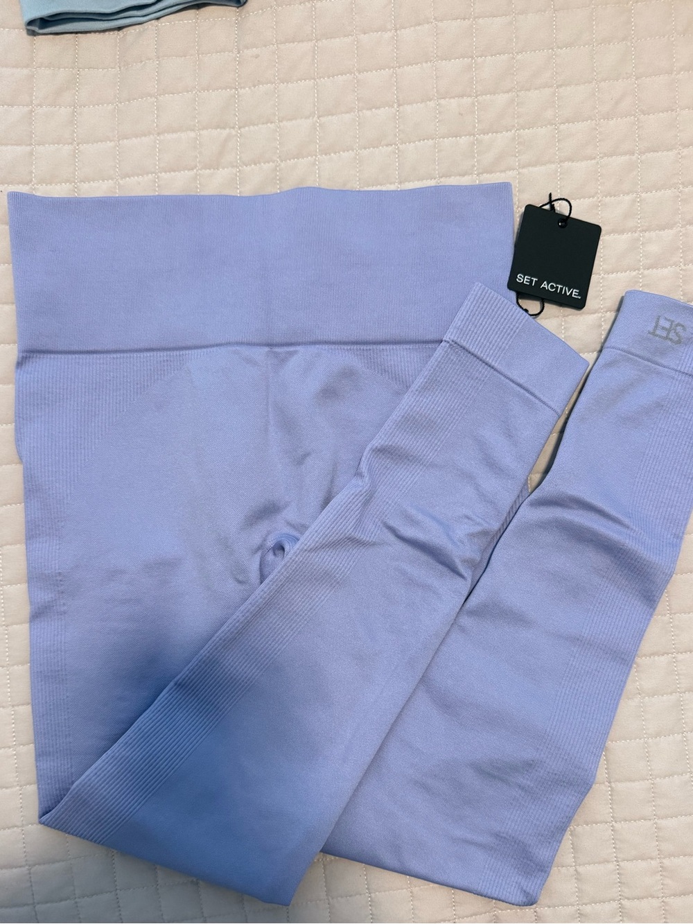 SET Active Lavender Seamless High-Rise Leggings